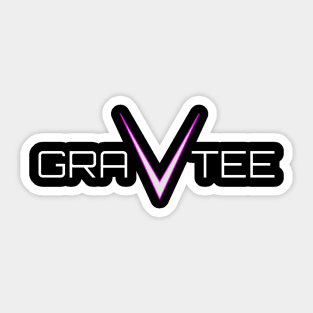 GraVtee Designs Logo Sticker